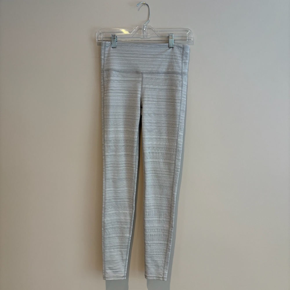 Athleta High Rise Jacquard Chaturunga Leggings Size S